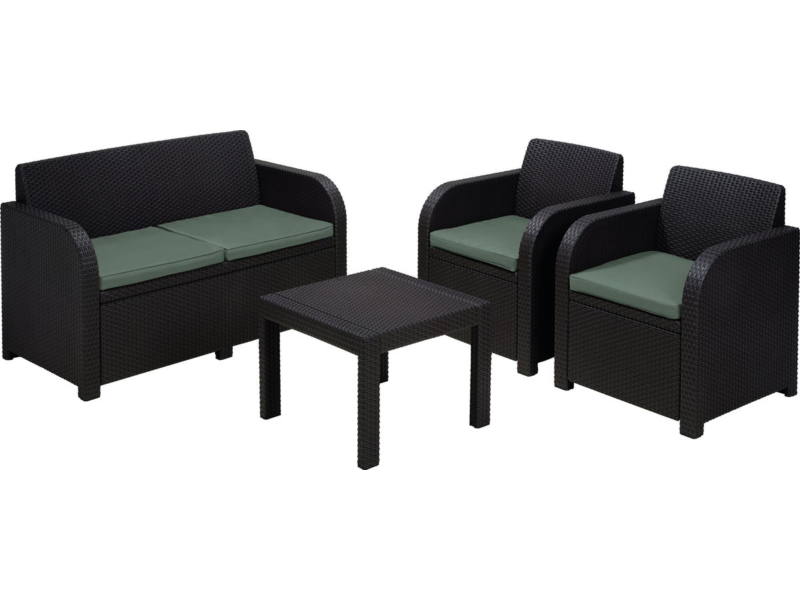 Georgia Set m�anyag kerti b�tor garnit�ra barna - meleg taupe